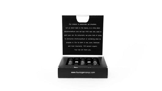 FOUR: Organics Lip Balm (Three Pack) - FOUR: Organics
